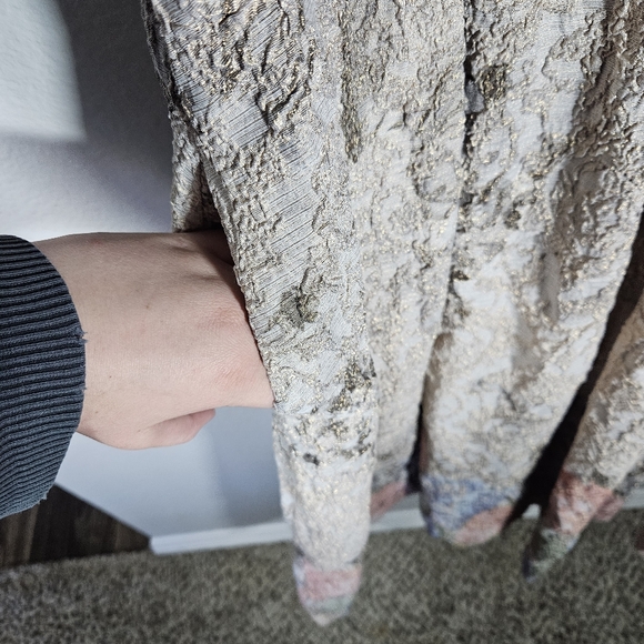 Adrianna Papell Melinda Floral Matelasse Midi Dress Size 14 - Picture 6 of 14